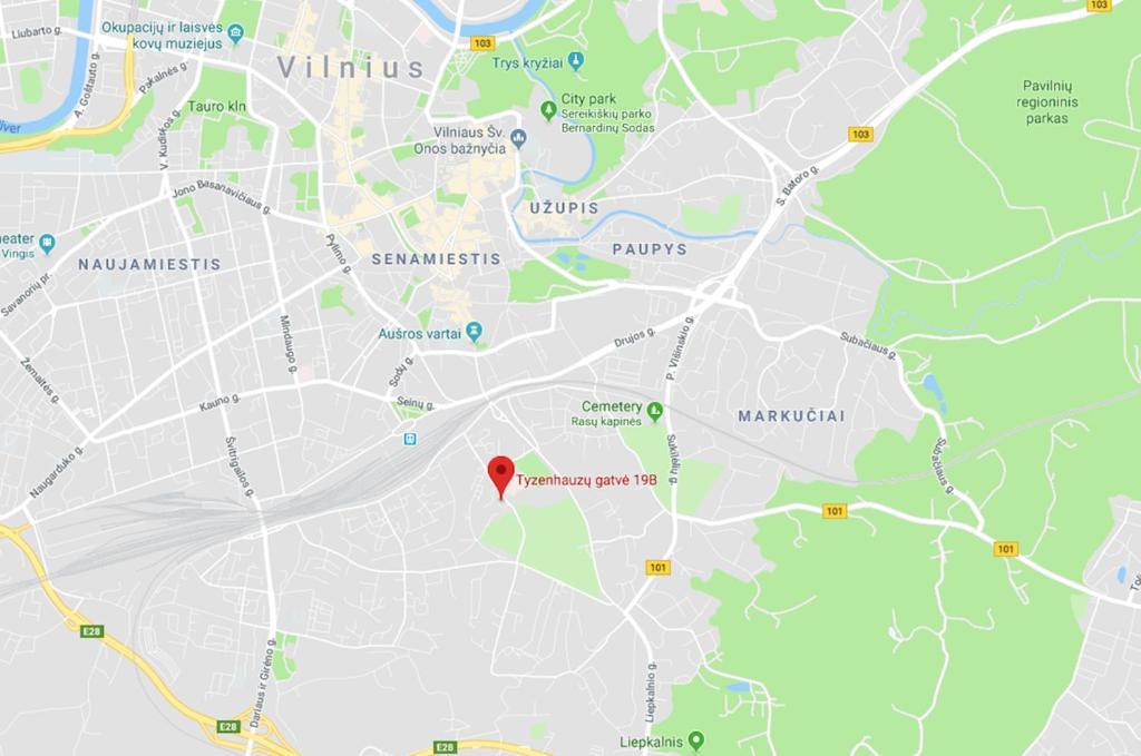 Ferienwohnung Modern 1Br / Near Gates Of Dawn / Special Offer Wilna Exterior foto